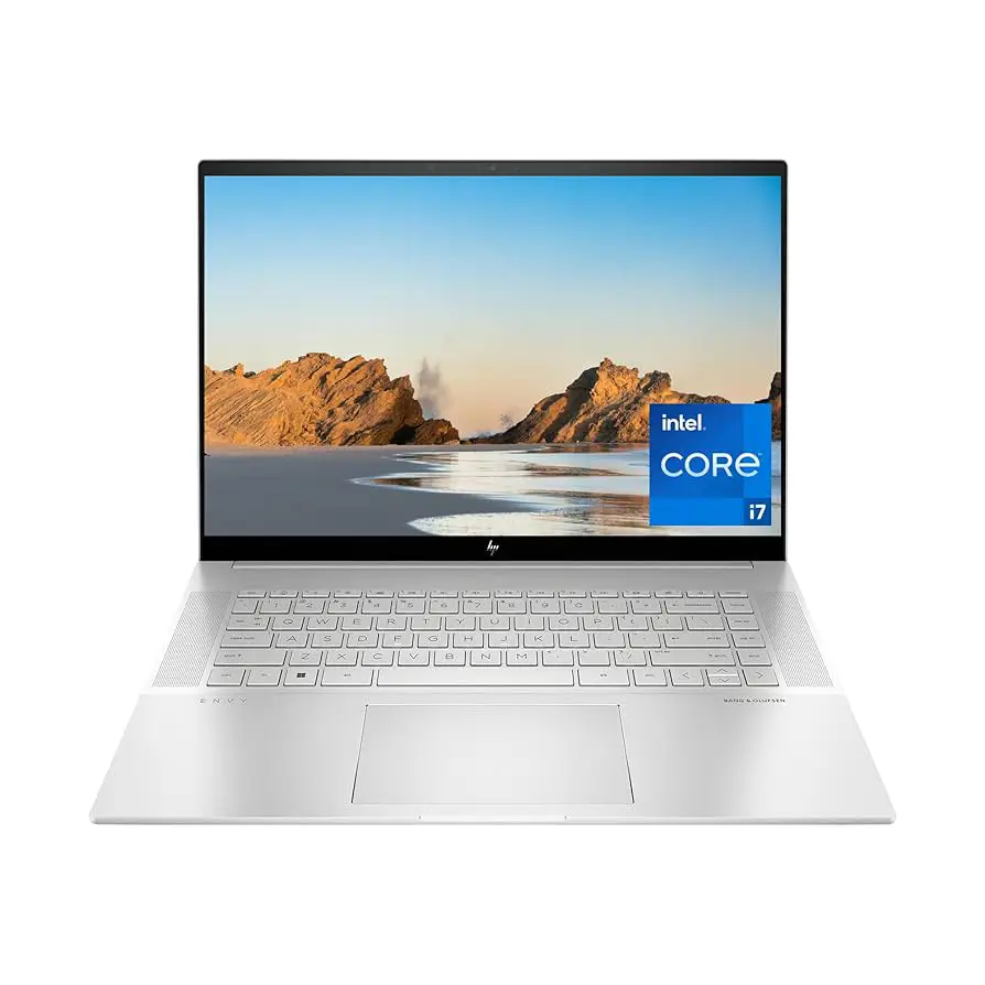 HP Envy 16 ( i7-12700H + RTX 3060 6GB GDDR6 + 16GB DDR5 + 1TB SSD + 16 Inch) لپ تاپ اچ پی اپن باکس