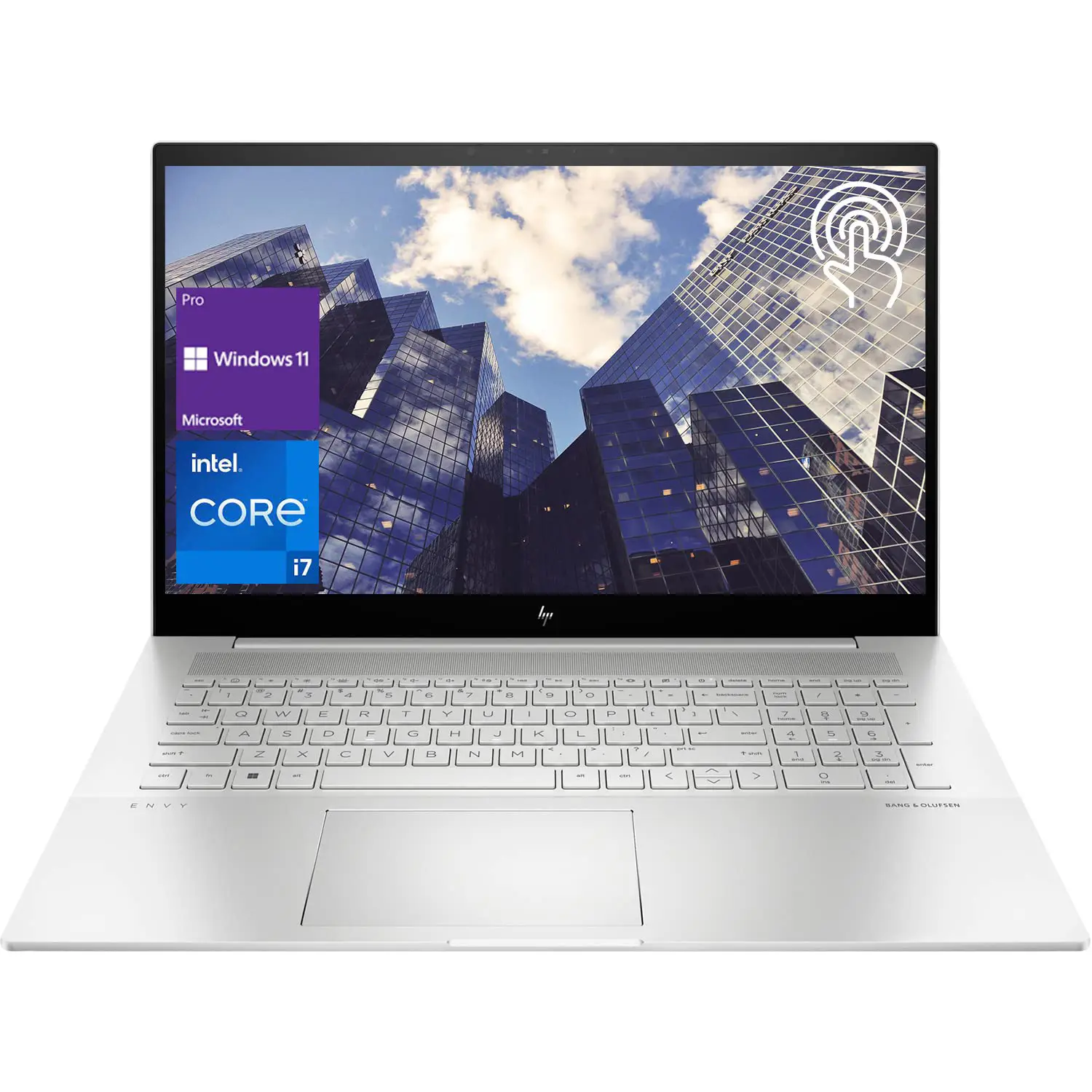 لپ تاپ اچ پی اپن باکس HP ENVY 17 Intel core i7 11th + 16GB + SSD 512GB + GeForce 450mx 2GB