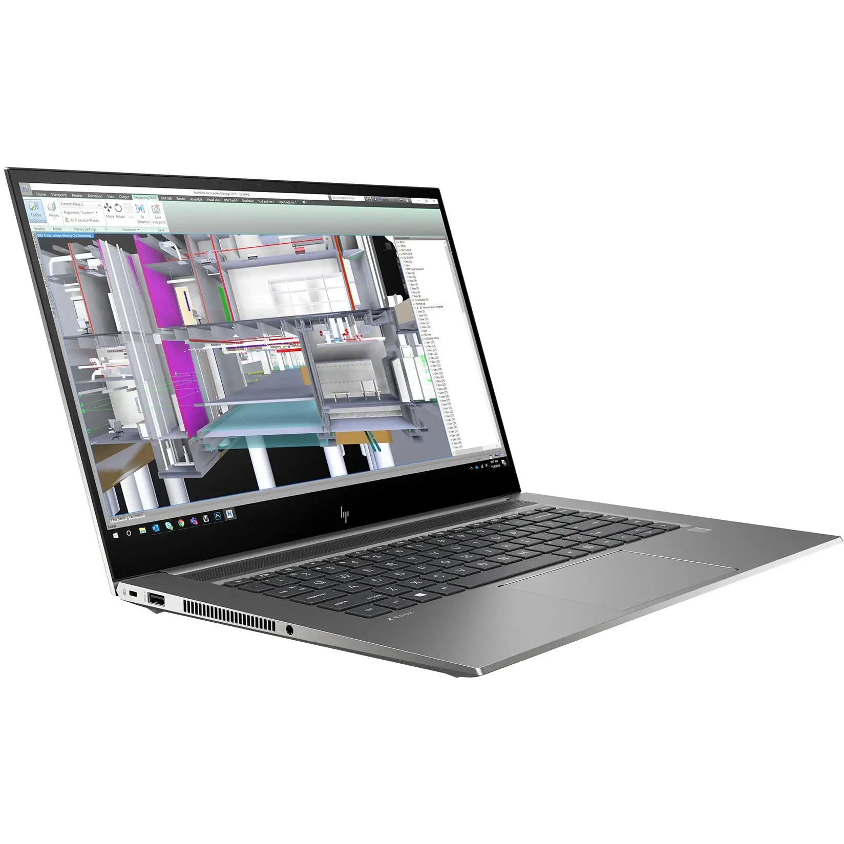 لپ تاپ استوک اچ پی HP Z Book Studio G7 -> i7 10750H ,Ram 32GB, SSD 512GB, Nvidia 4GB Quadro T1000, 15.6 Inch